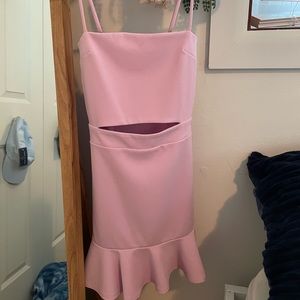 Pink Lucy In The Sky dress.